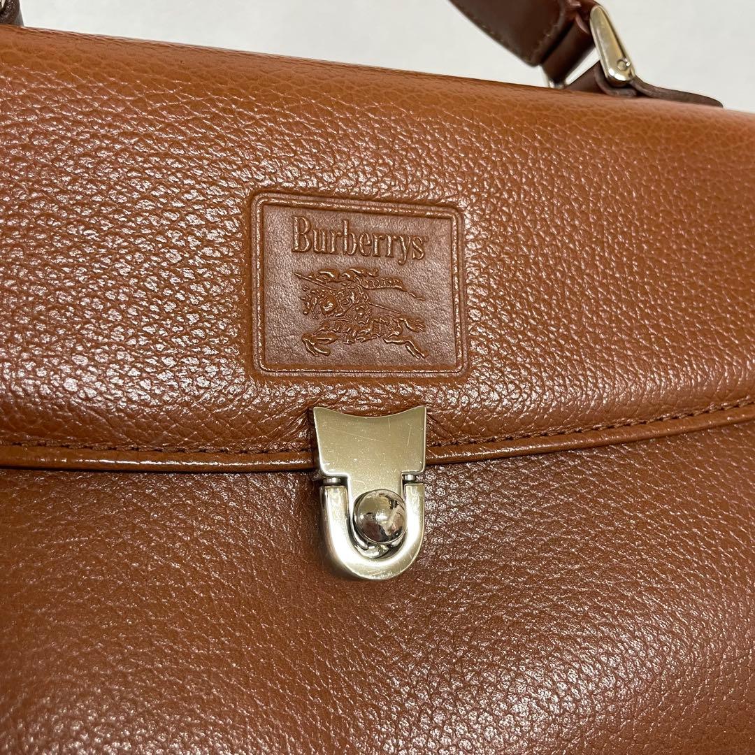 バーバリー　ハンドバッグ　ミニボストン　ノバチェック　シャドーホース