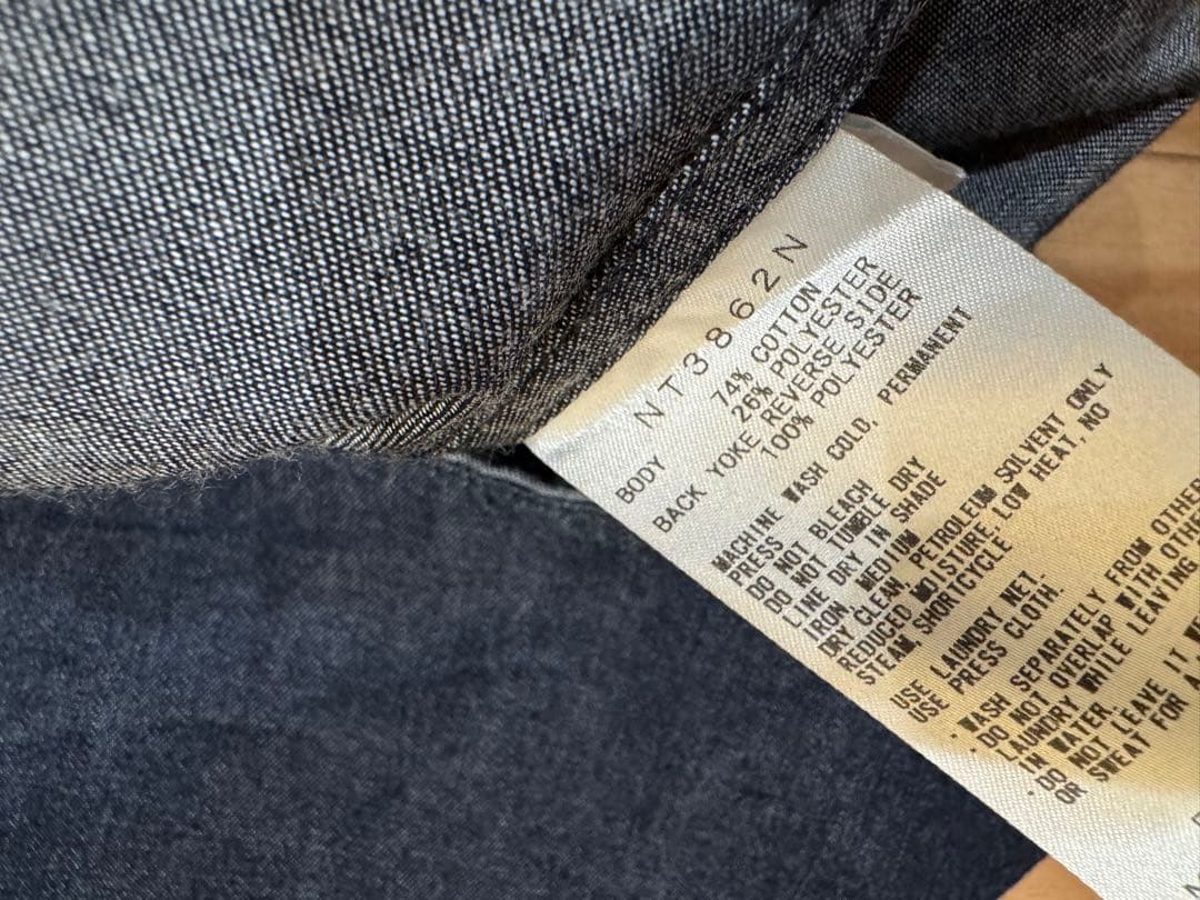 THE NORTH FACE パープルレーベル　ボタンダウンシャツ S