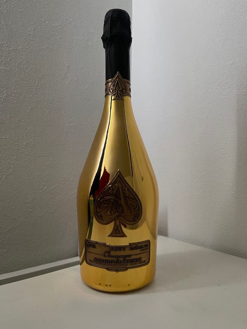 あ*ん様 Armand de Brignac ゴールドシャンパン 750ml