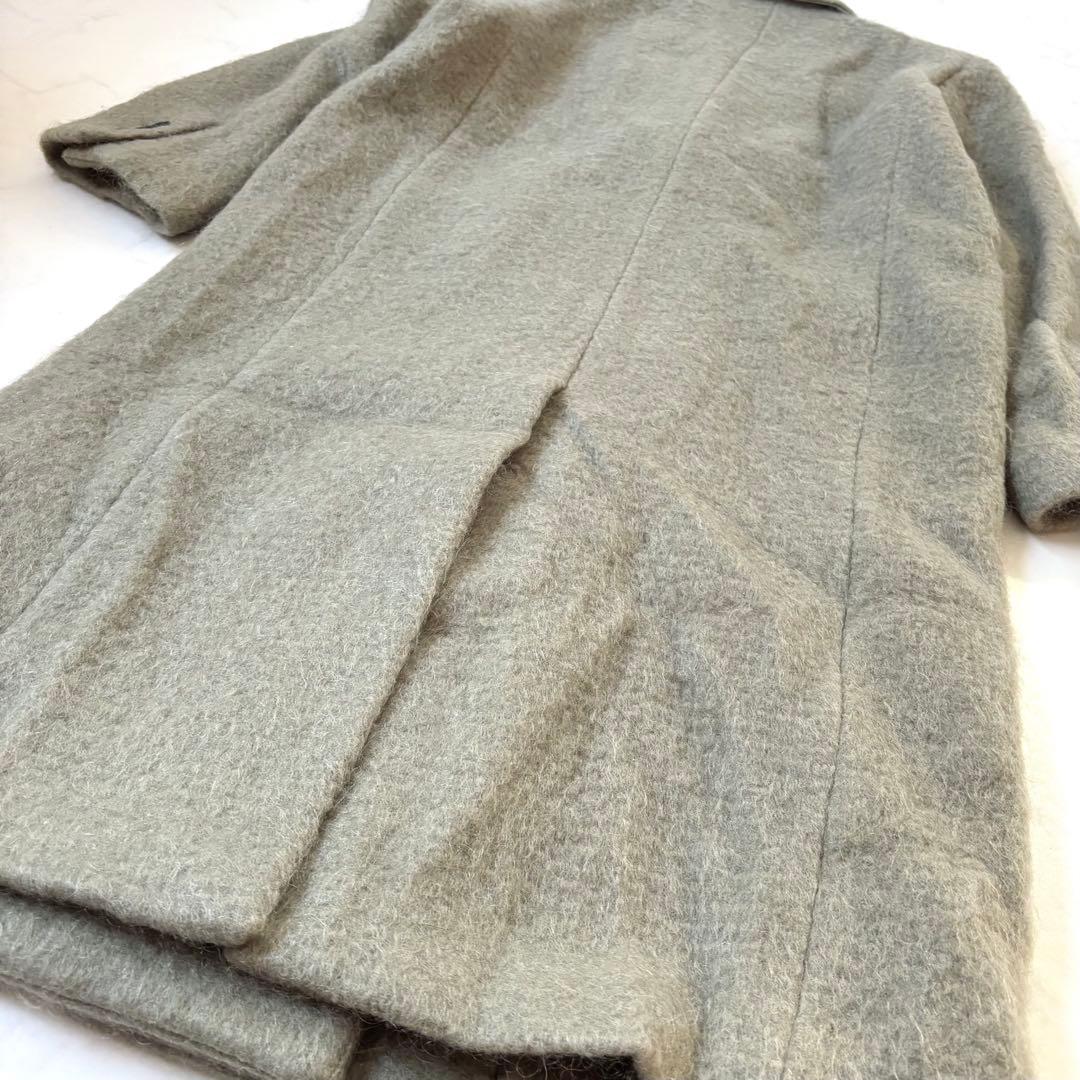 【極美品 近年】エトレトウキョウ ウールシャギーチェスターコート 定価5.1万
