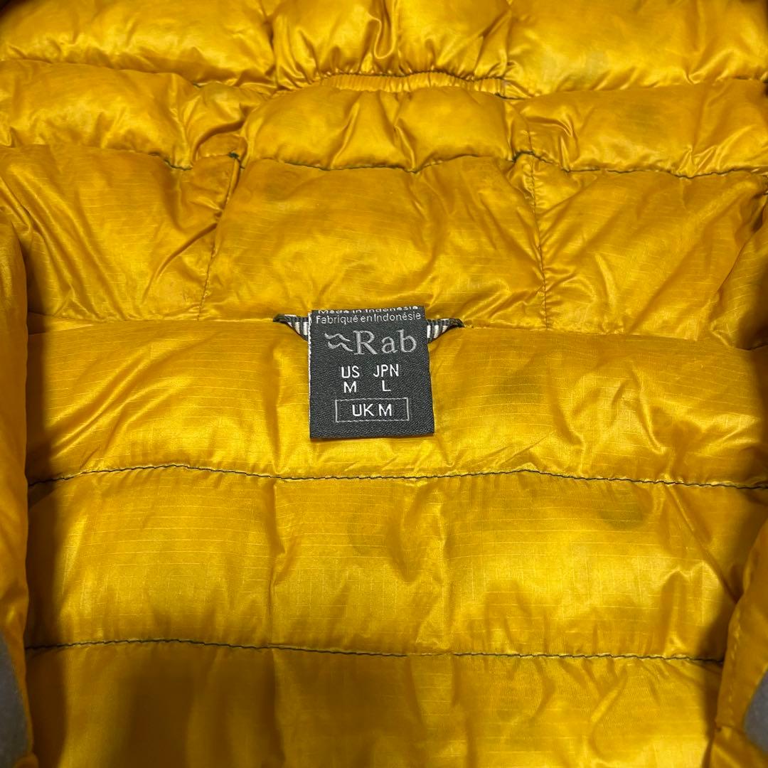 Rab ダウンジャケット　クレイターレイク　アルパインダウンパーカ　ブラック