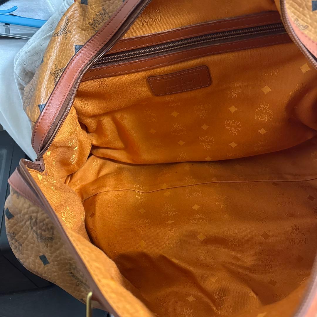 ブラウン ボストンバッグ 中型