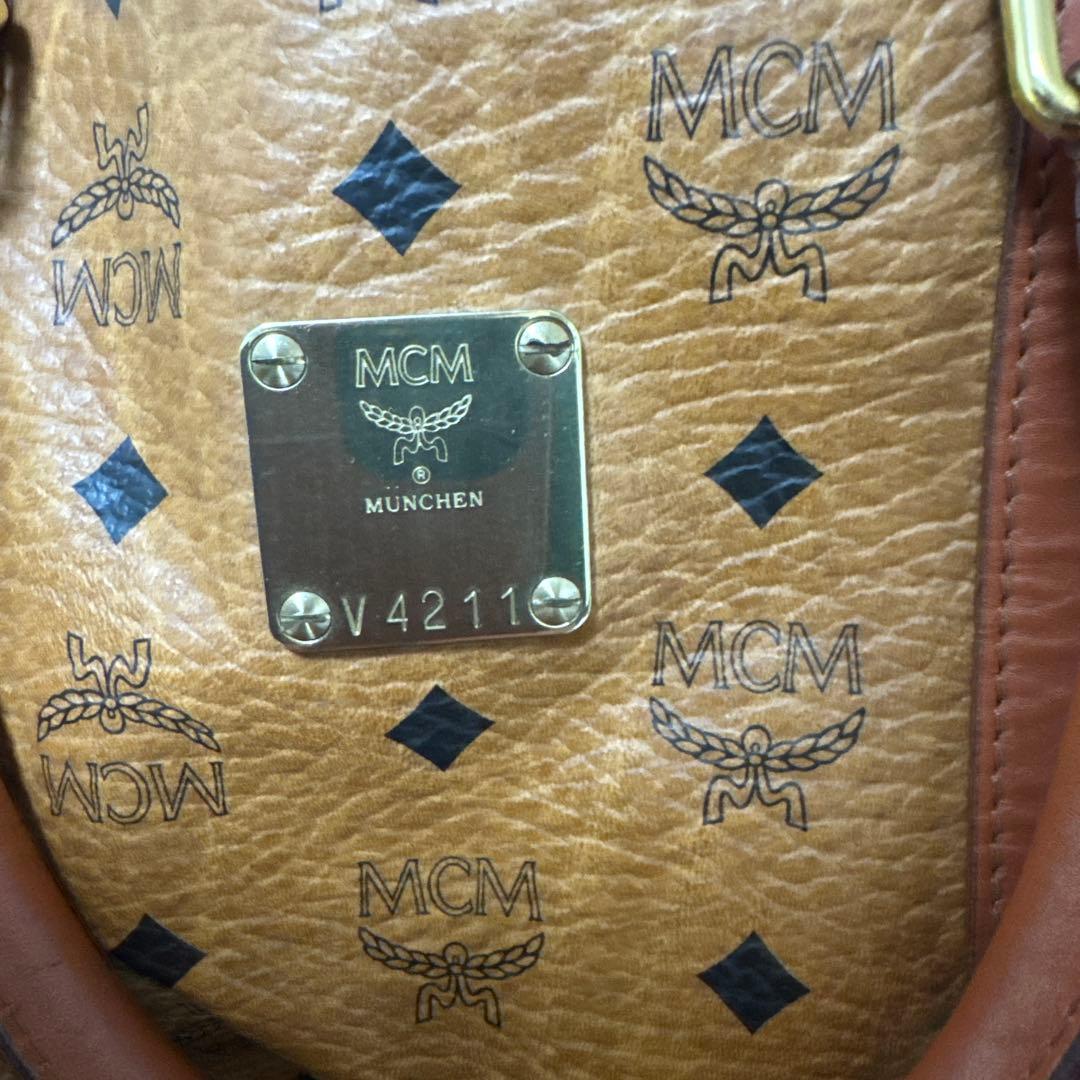 ブラウン ボストンバッグ 中型