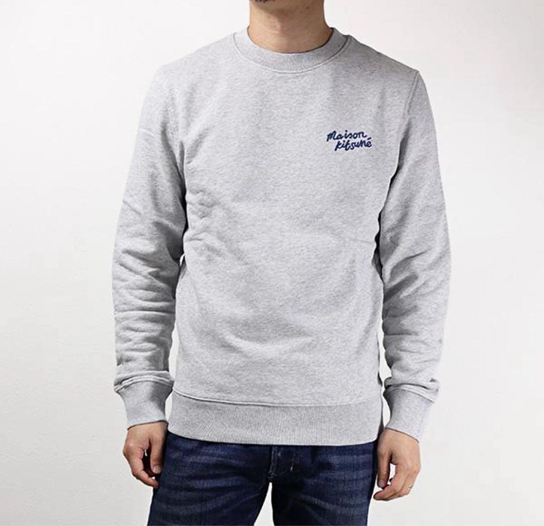 【美品】メゾンキツネ　クルーネックトレーナー