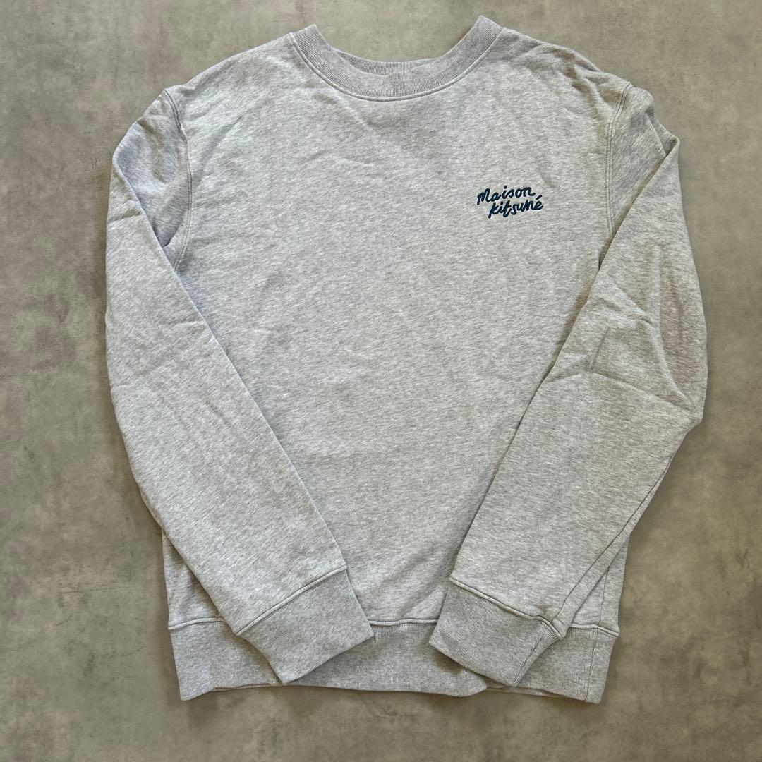 【美品】メゾンキツネ　クルーネックトレーナー