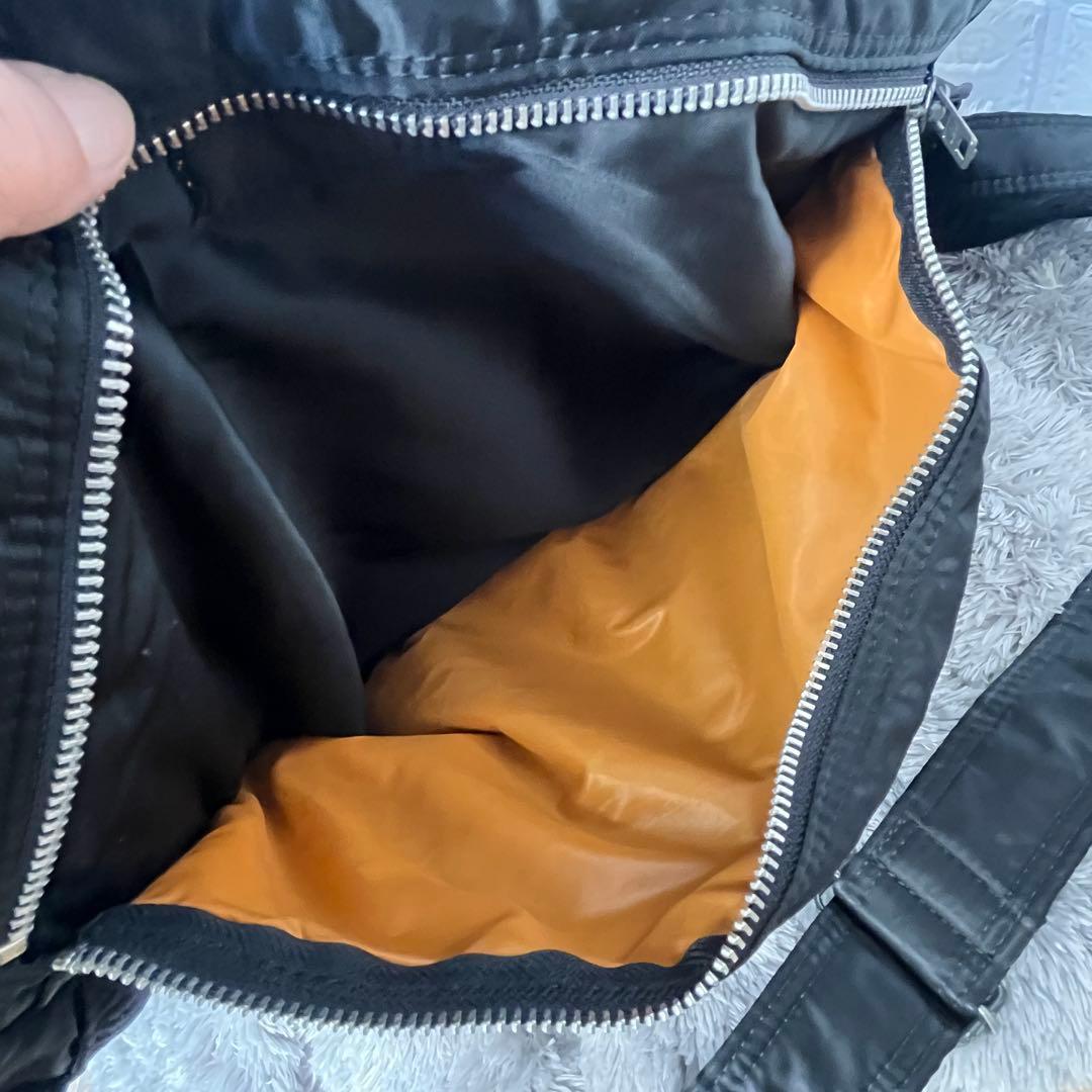 大容量　ポーター　タンカー　初期型　かぶせタイプ　ショルダーバッグ　黒