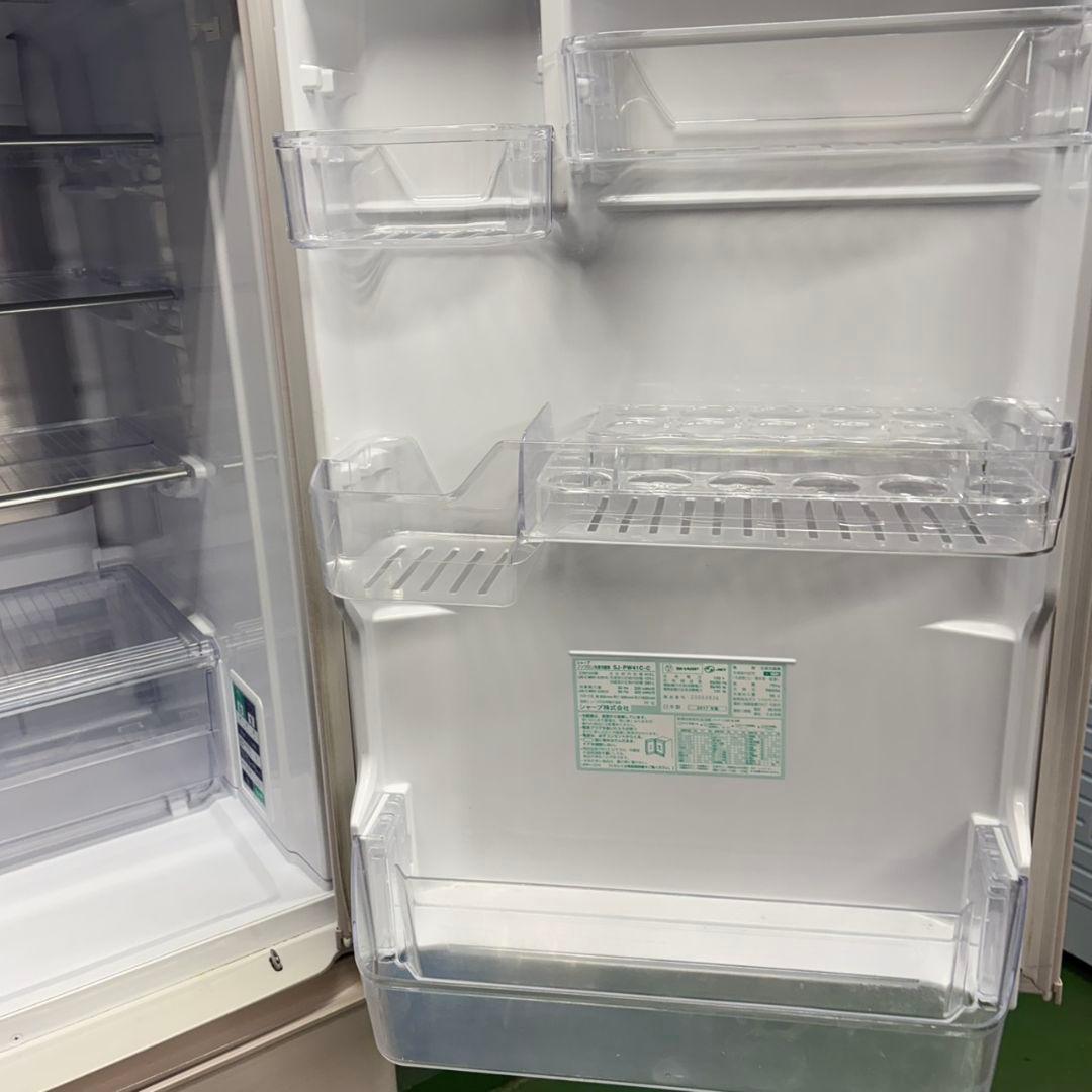 719 SHARP　どっちもドア　大型冷蔵庫　400L強　小型　家庭用　自動製氷