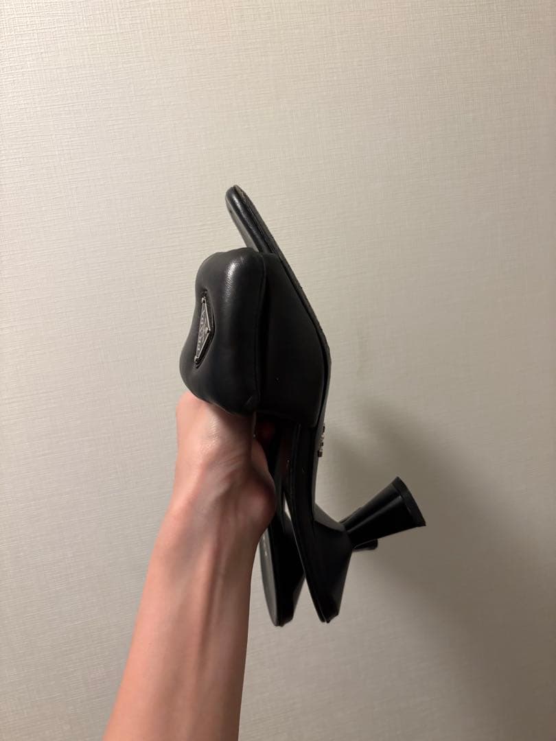 PRADA サンダル　6.5cmヒール