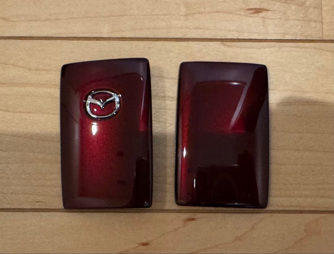 マツダ純正NDロードスター35周年記念モデル用キーケース　アーティザンレッド