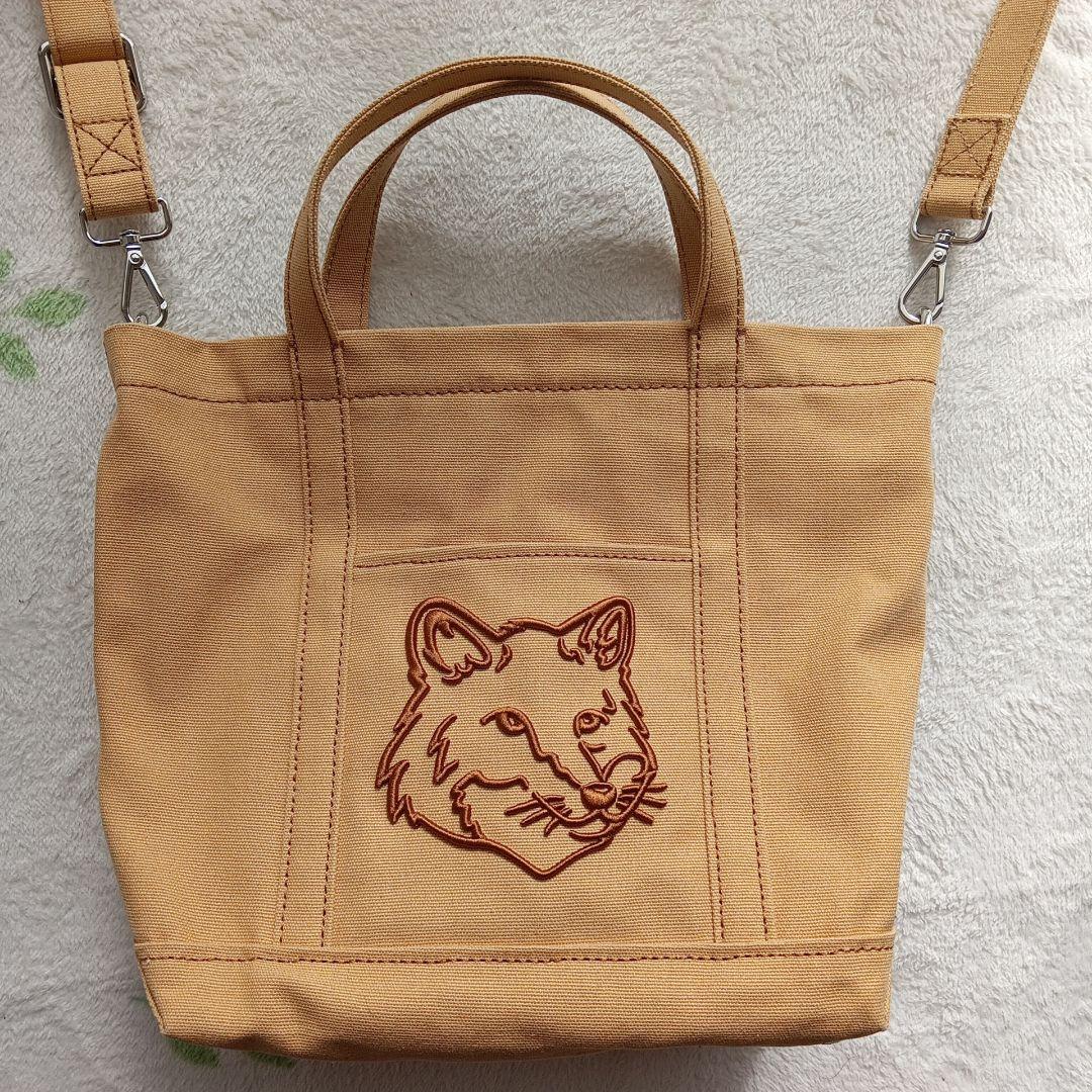 お*ち☆MAISON KITUNE 刺繍 トートバッグ☆