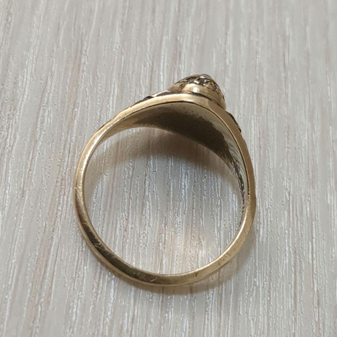 JOSTENS ジャスティンズ社製 10K スクールリング 1989年 US8号