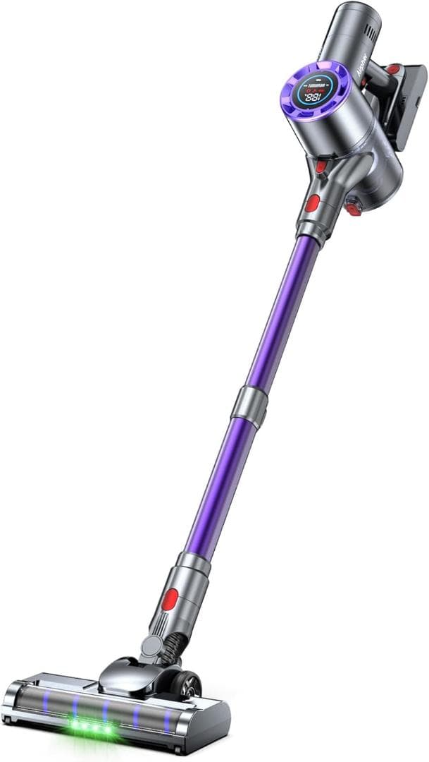 Airpher 掃除機 コードレス 55KPa超強吸引 スティッククリーナー