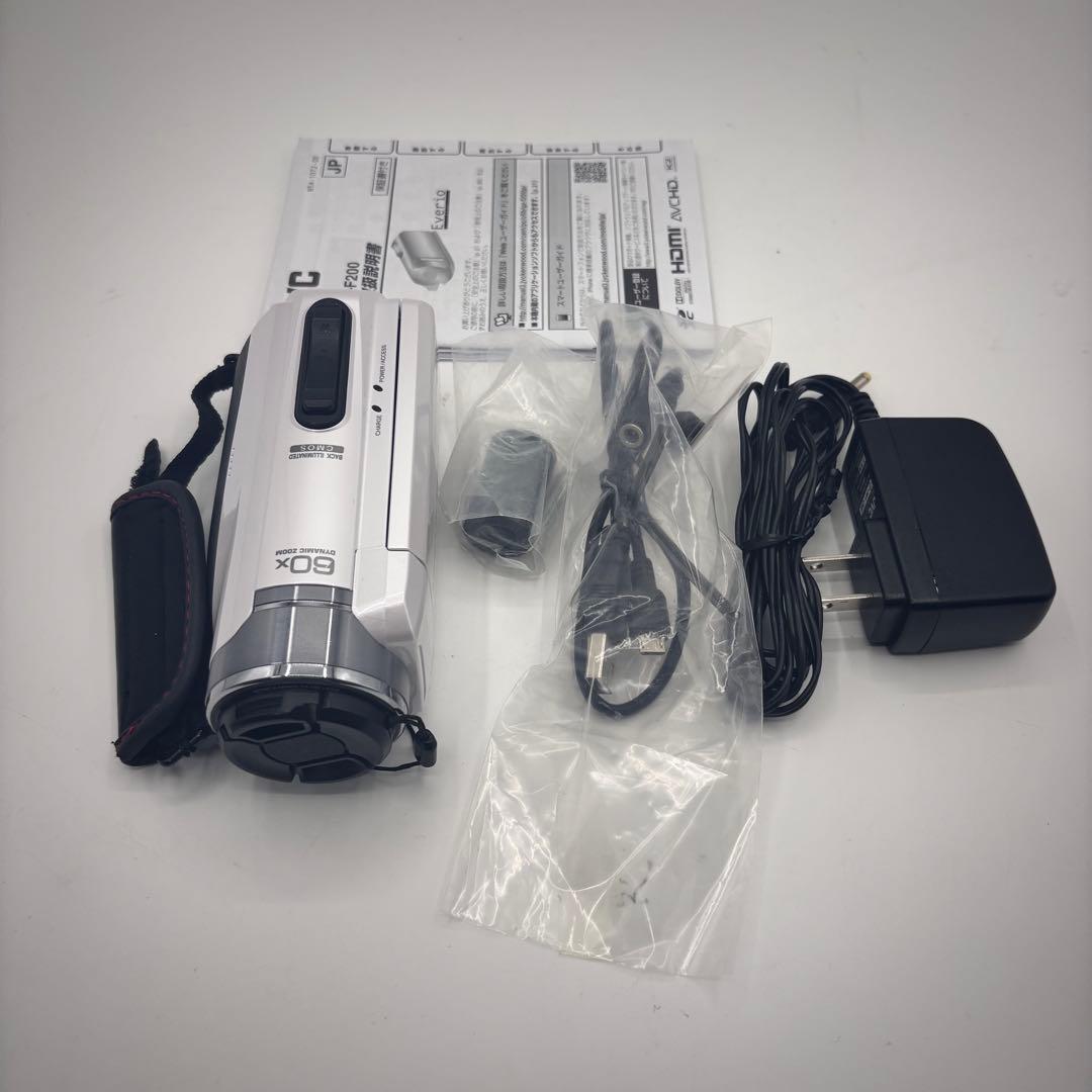 JVC Everio エブリオ GZ-F200-W