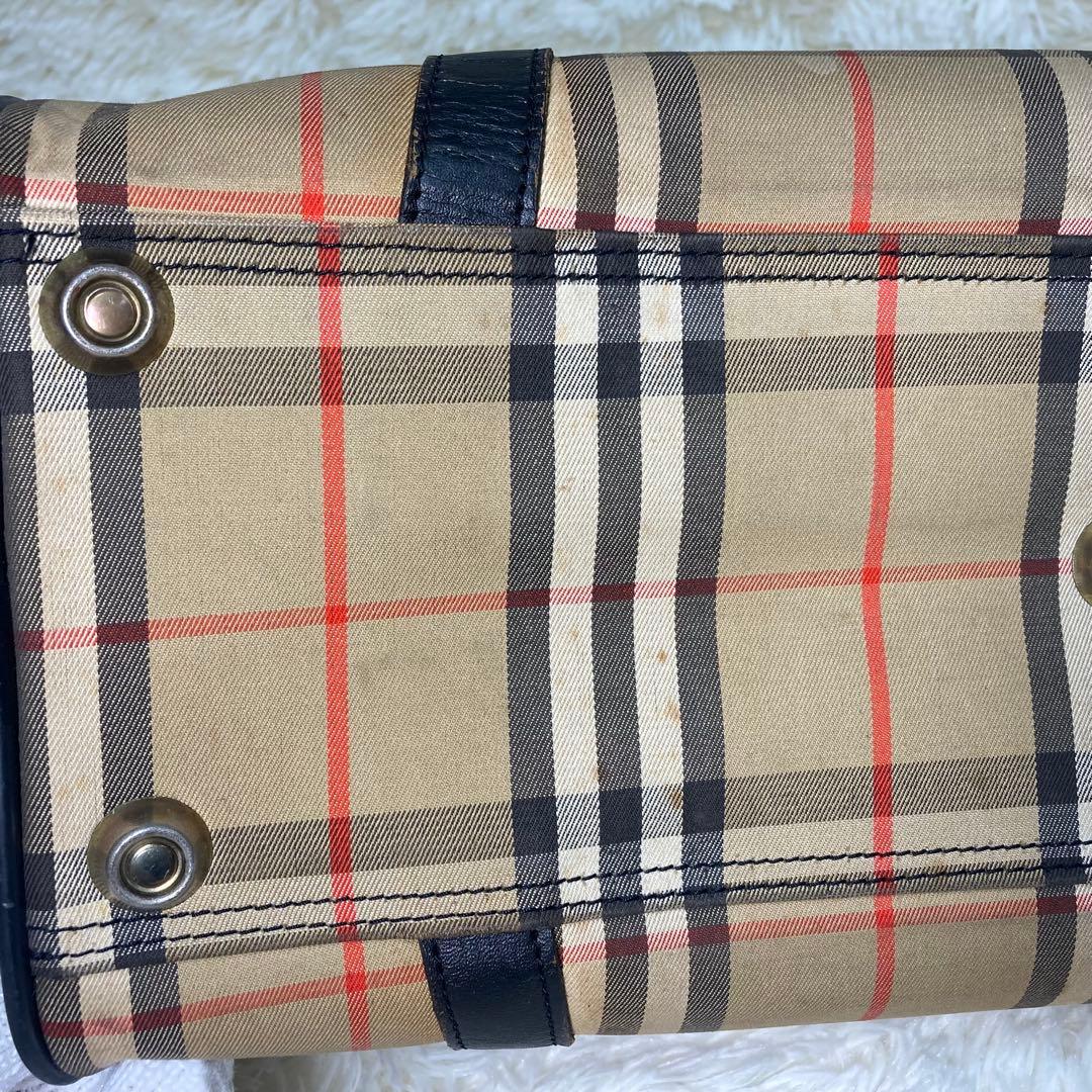 Burberrys ヴィンテージ バーバリーズ ボストンバッグ ノバチェック柄
