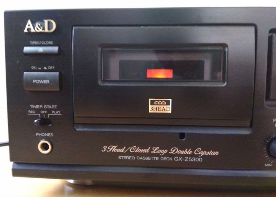 A&D 3ヘッドカセットデッキ