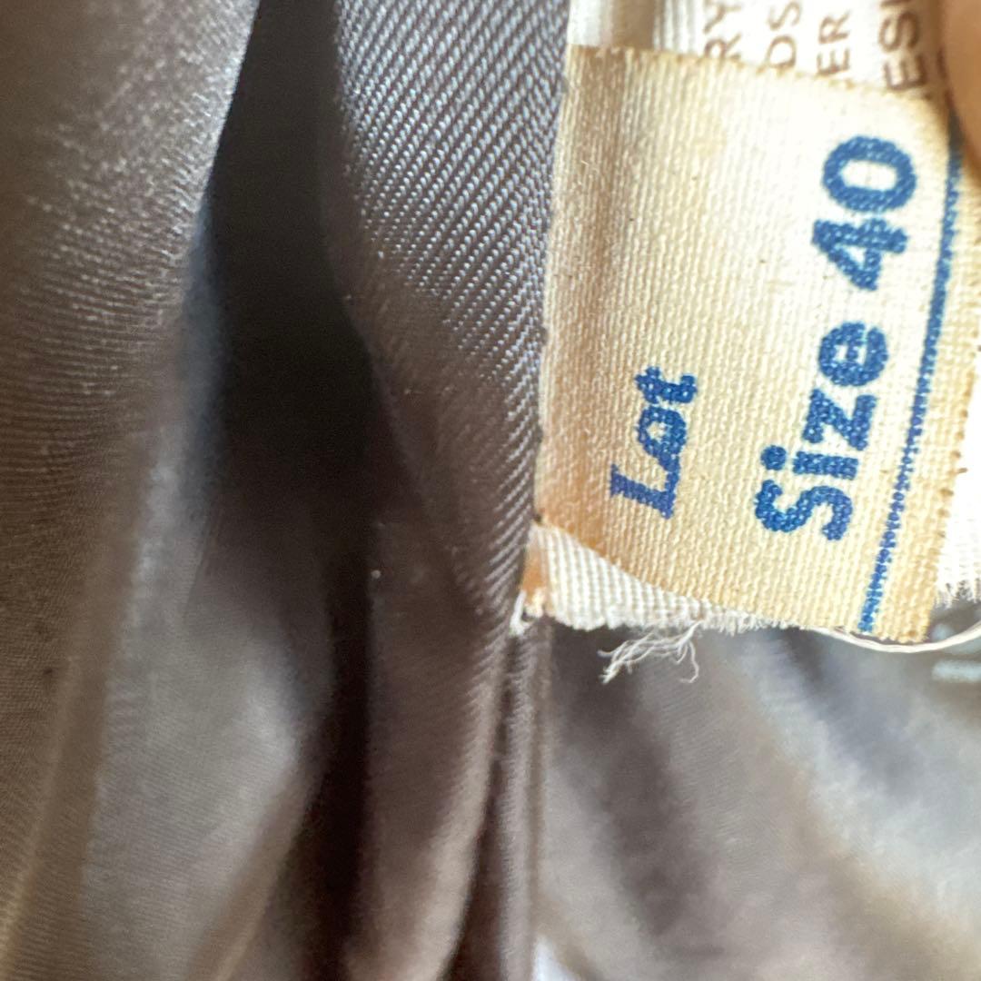 ショットシングルライダースsize40 141