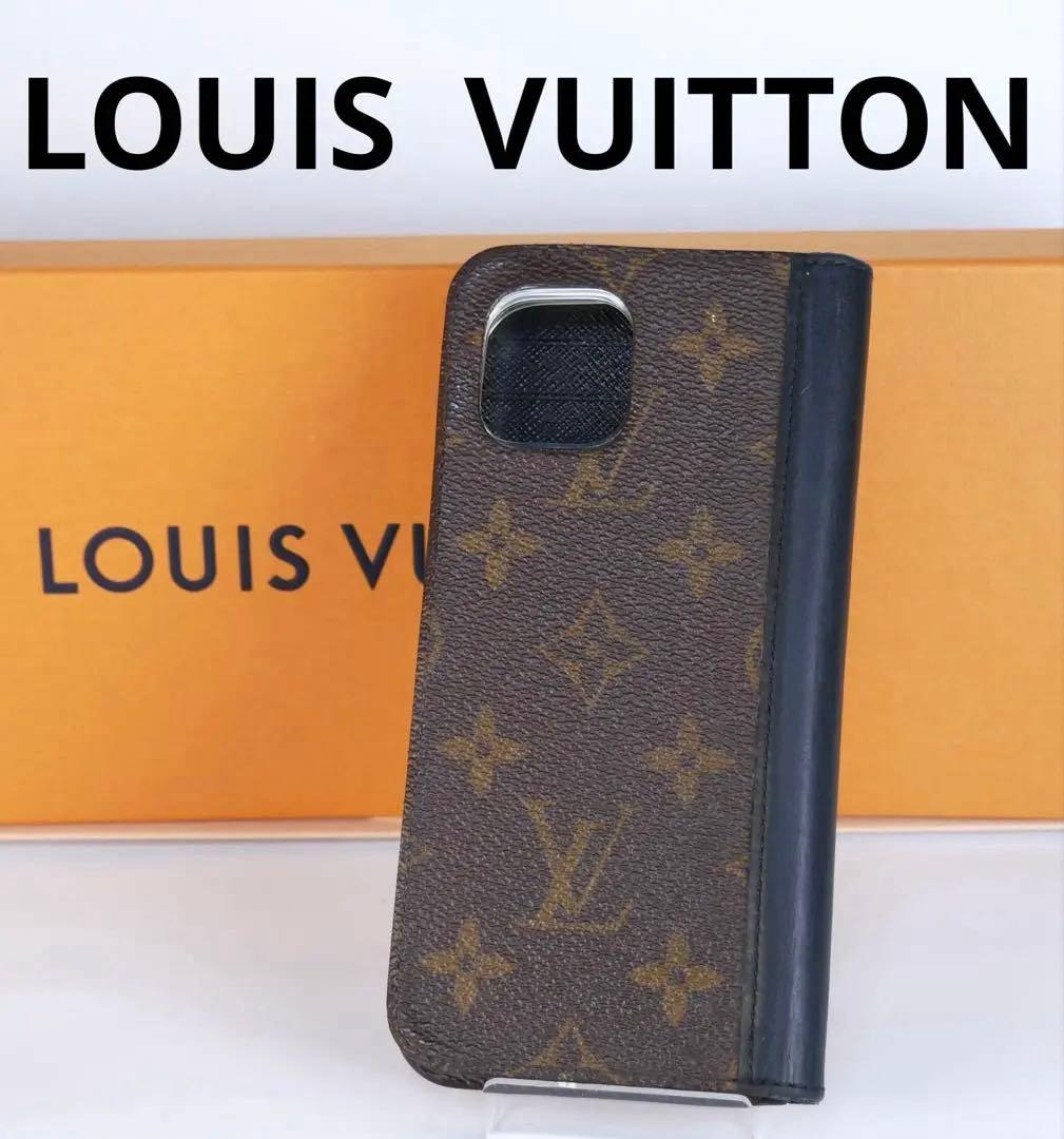 美品✨LOUIS VUITTON ルイヴィトンiPhone11フォリオモノグラム