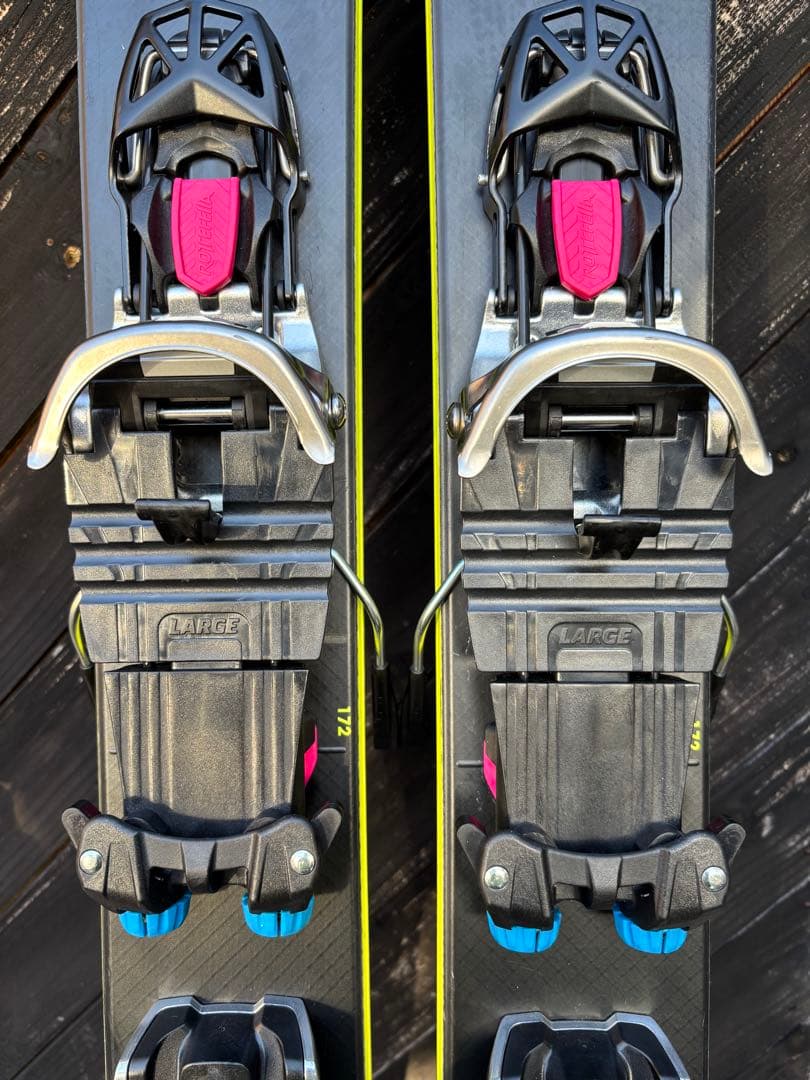 ロッテフェラー フリーダム NTN ビンディング スキー板付き