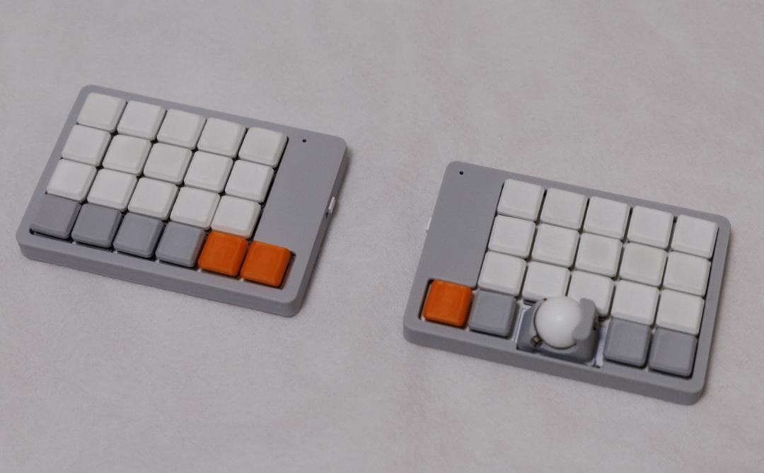 y*e様 conductor コンダクター 無線分割キーボード トラックボール