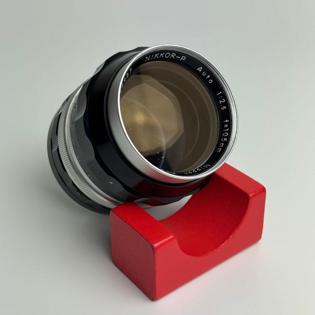 希少オールドレンズ Nikon NIKKOR-P Auto 105mm F2.5