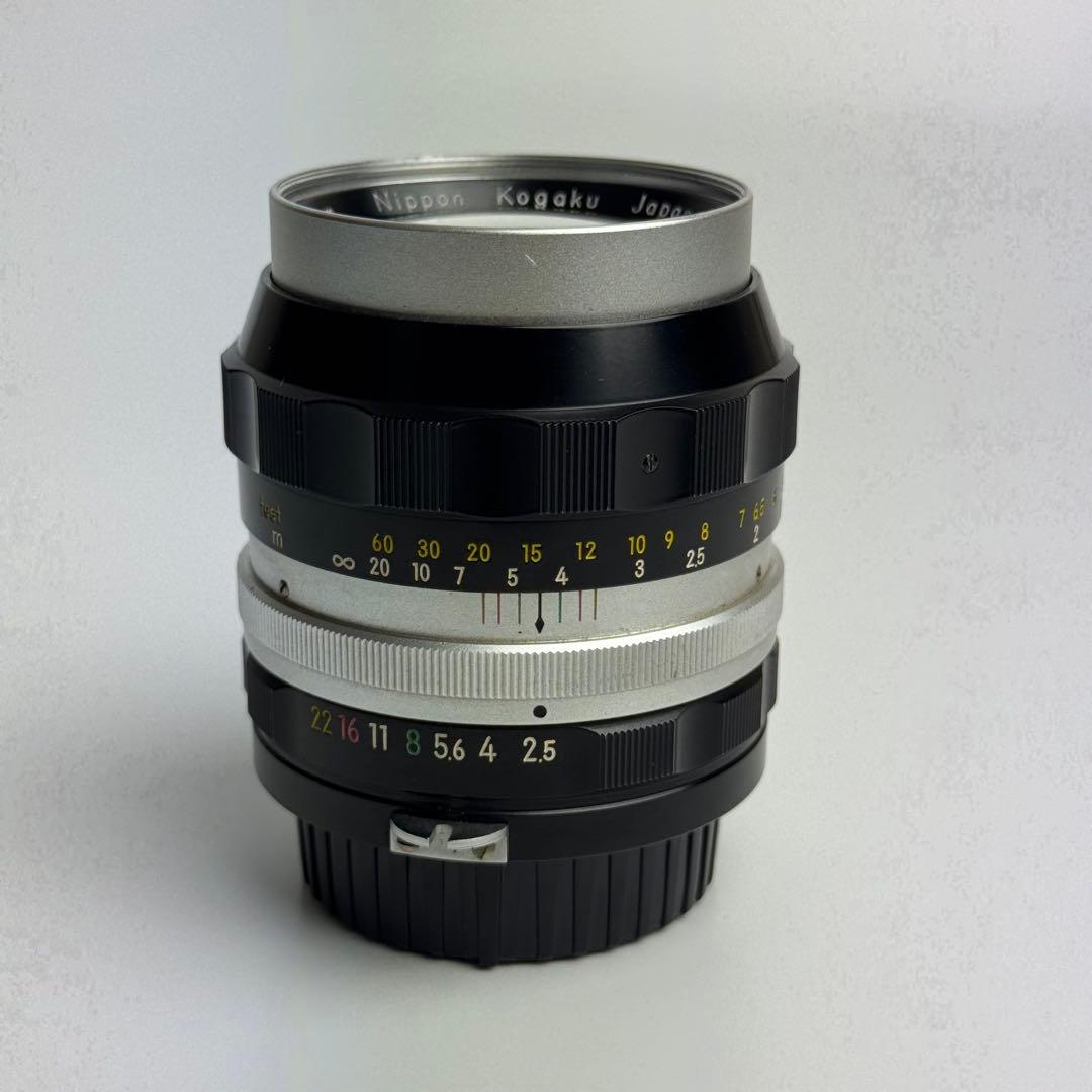 希少オールドレンズ Nikon NIKKOR-P Auto 105mm F2.5