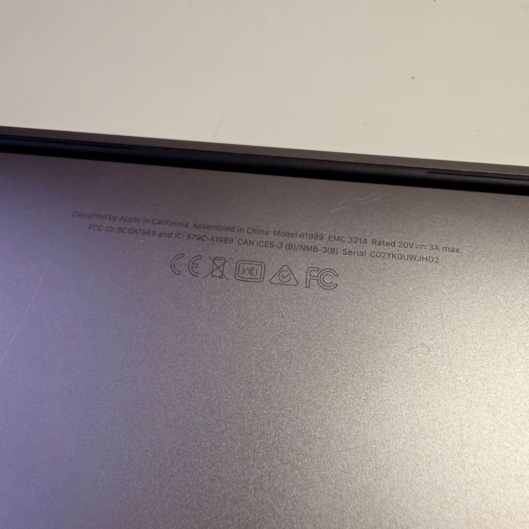 MacBookPro 高性能i7 メモリ16GBストレージ512GB