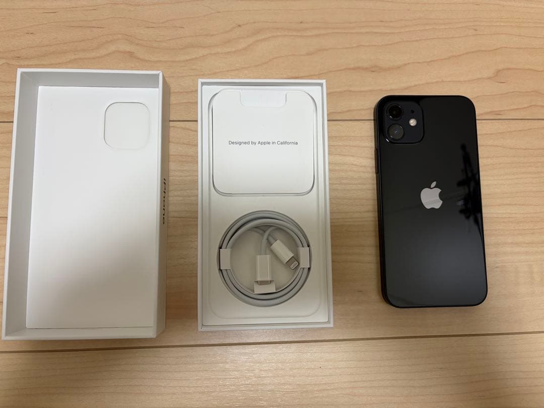 Apple iPhone 12 128GB ブラック 本体