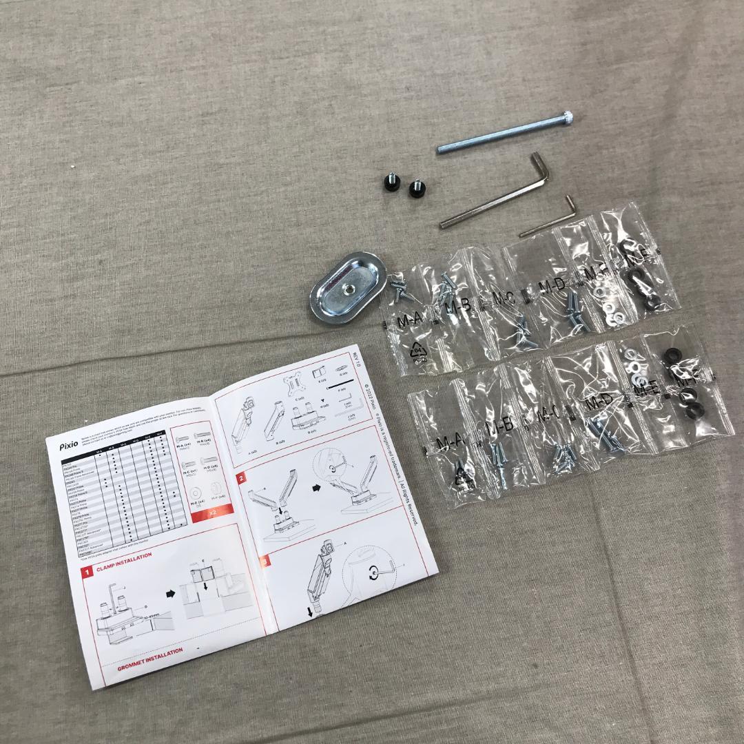 ろ*い様 Pixio PS2DW モニターアーム デュアル