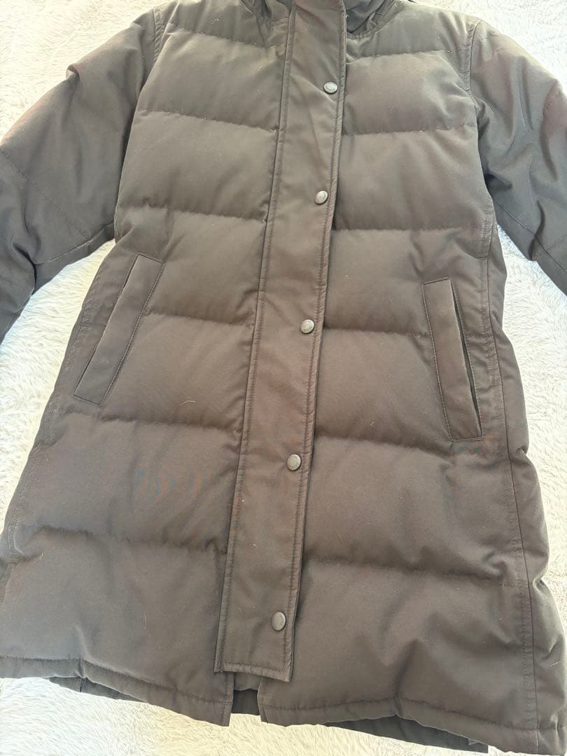   ブラック ダウンジャケット