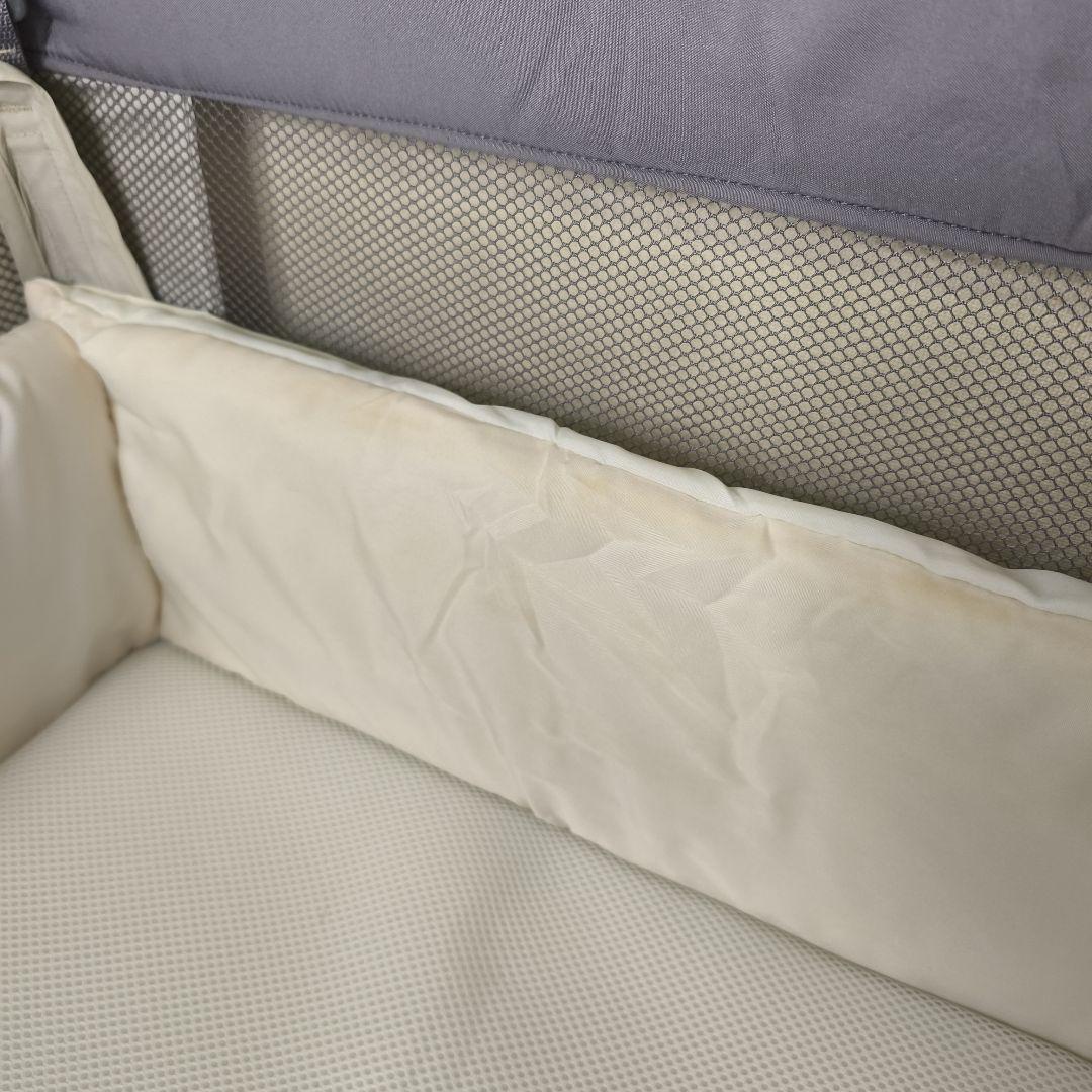 上位モデル Apricaベビーベッド ココネルエアー グレーベアー1