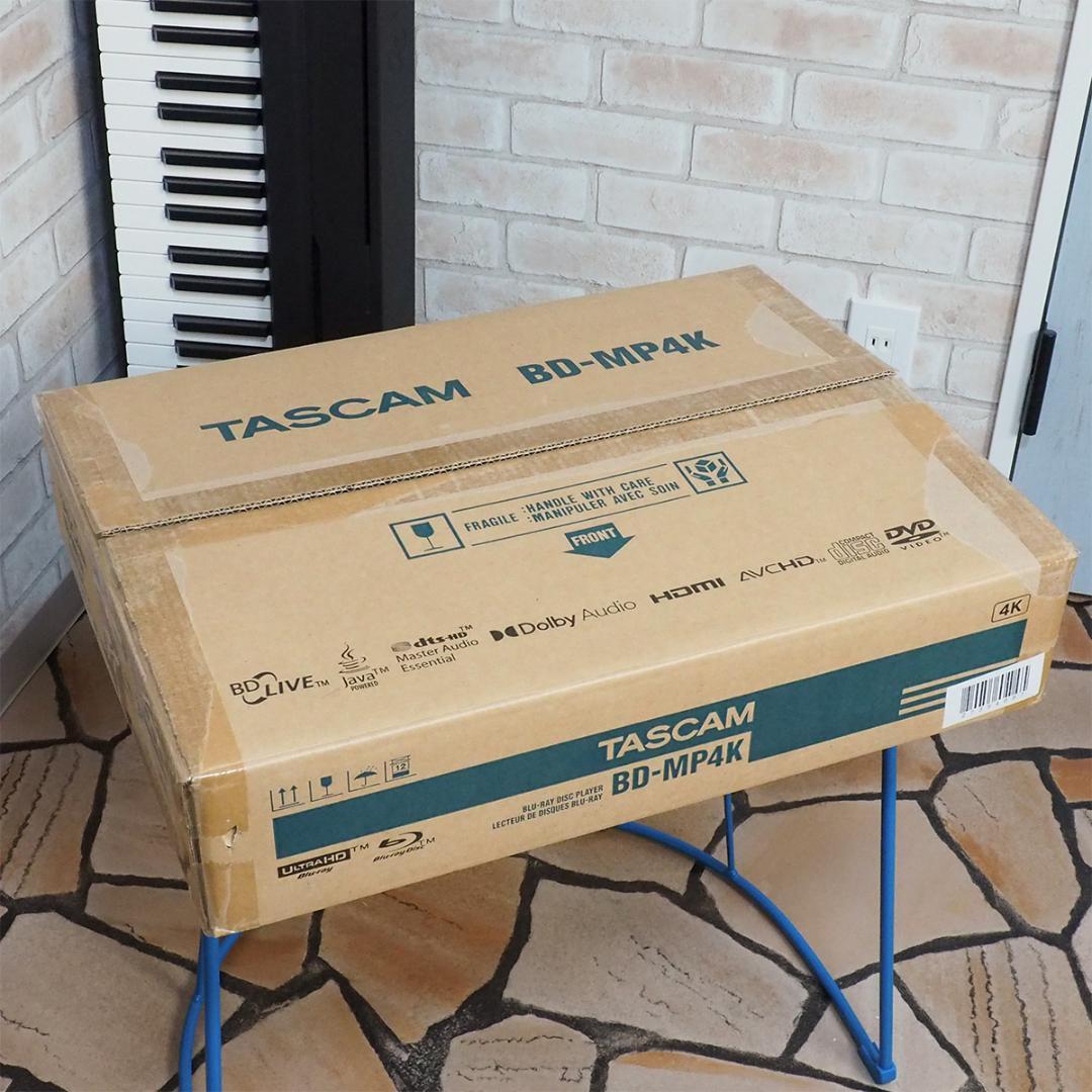 業務用 TASCAM BD-MP4K 4Kブルーレイプレーヤー