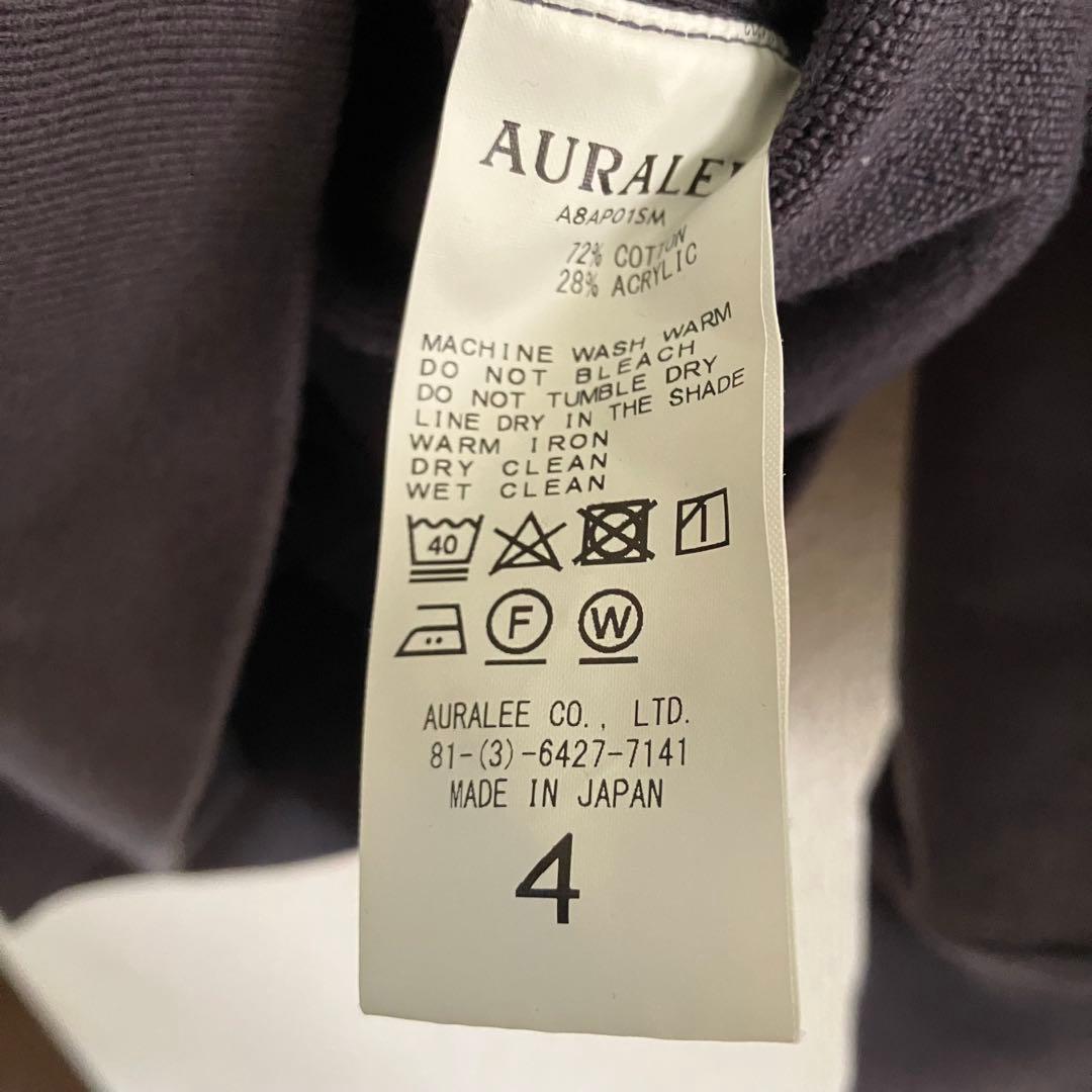 AURALEE SUPER MILLED SWEAT スウェット