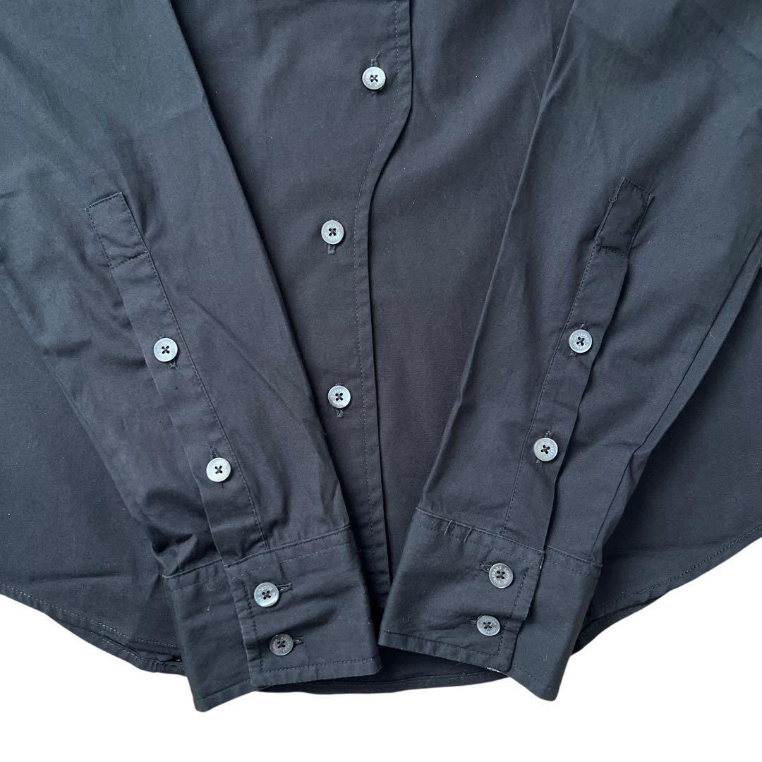 英国製　BURBERRY LONDON トレンチデザインシャツ ノバチェック S