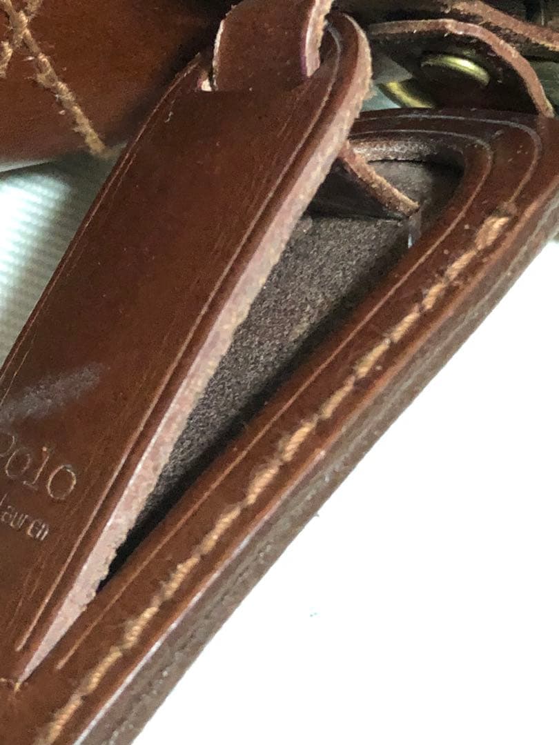 メ(^ ^)y【美品】ポロラルフローレン ヴィンテージ バッグ チェック タグ