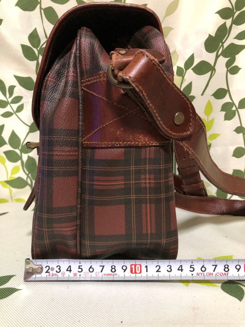 メ(^ ^)y【美品】ポロラルフローレン ヴィンテージ バッグ チェック タグ