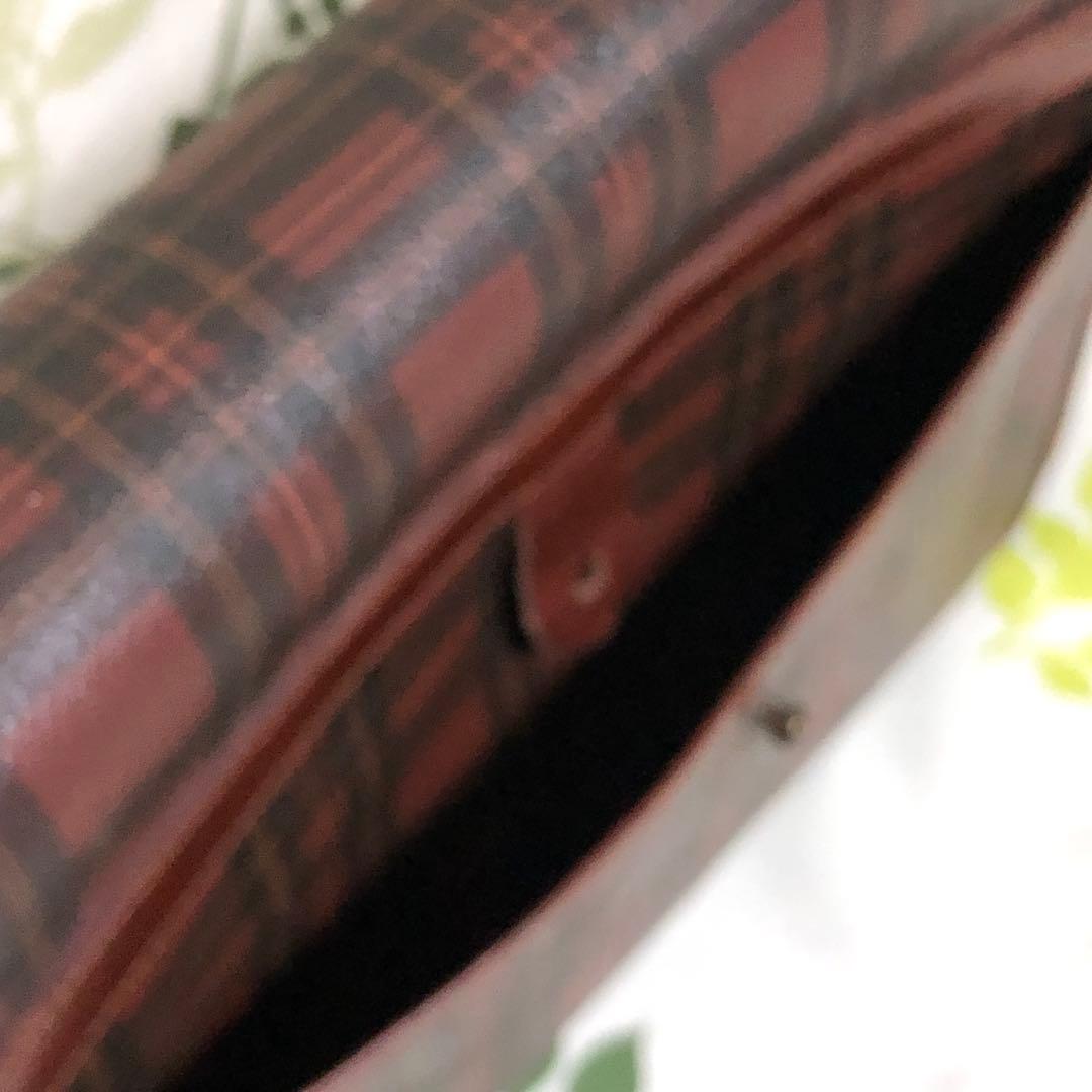 メ(^ ^)y【美品】ポロラルフローレン ヴィンテージ バッグ チェック タグ