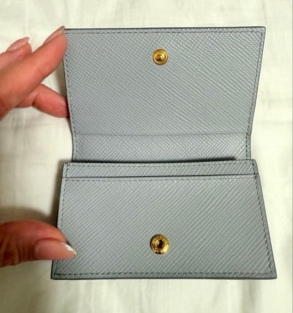 PRADA プラダ　サフィアーノ　名刺入れ
