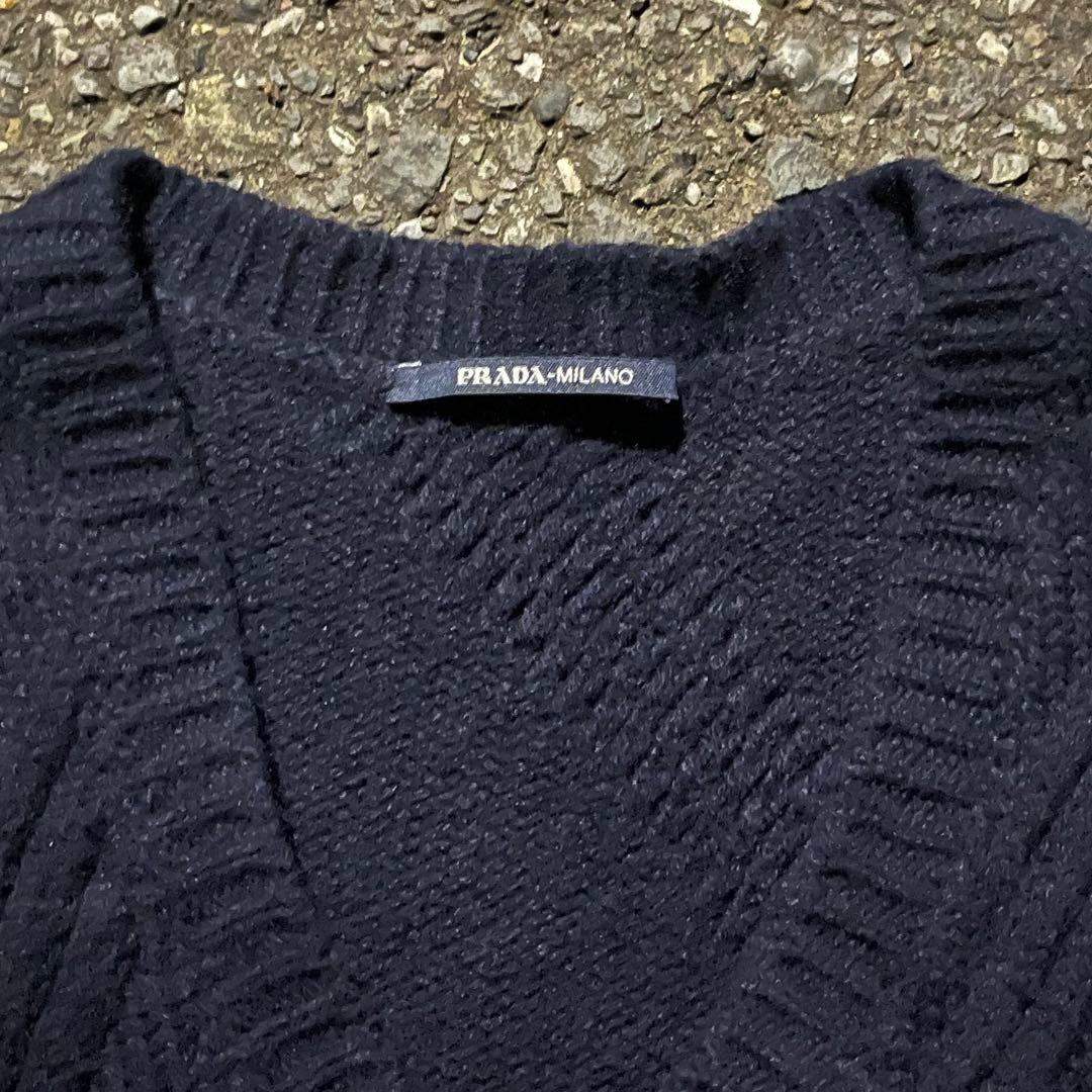 PRADA 15ss archive cashmere Best ニットベスト