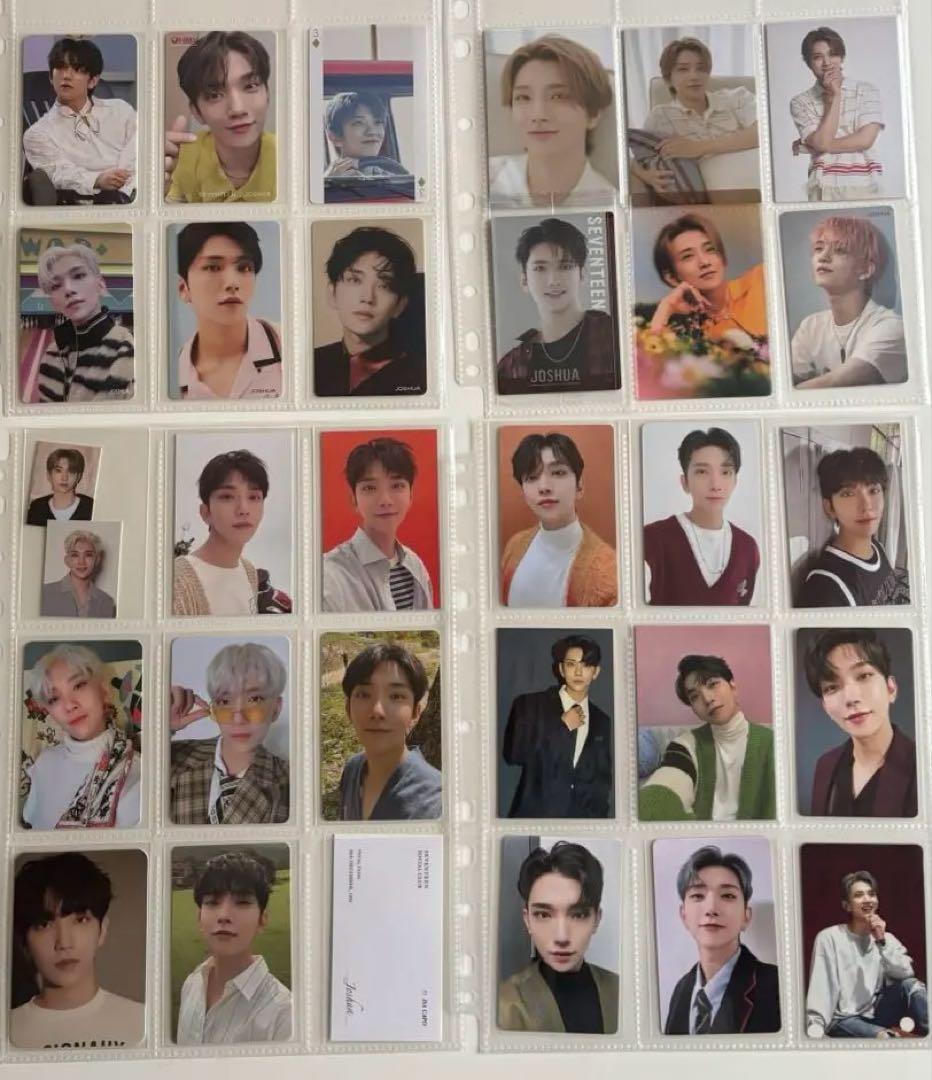 SEVENTEEN JHOSHUA ジョシュア　トレカ　カード　他　大量　引退品