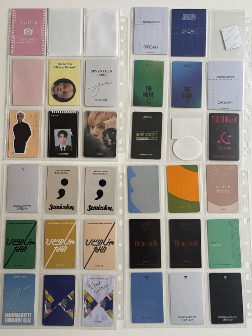 SEVENTEEN JHOSHUA ジョシュア　トレカ　カード　他　大量　引退品