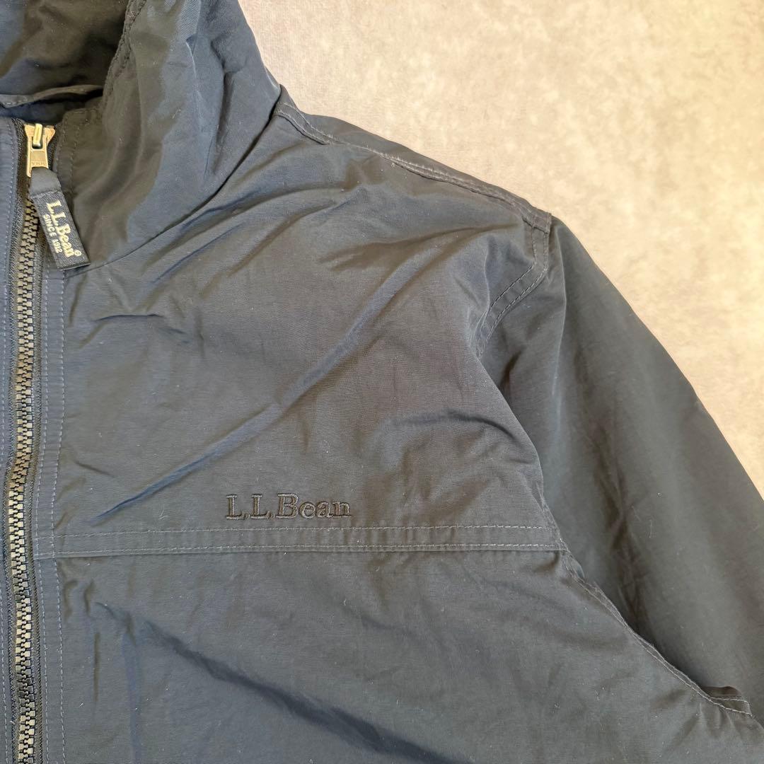 90s エルエルビーン ウォームアップジャケット L ブラック