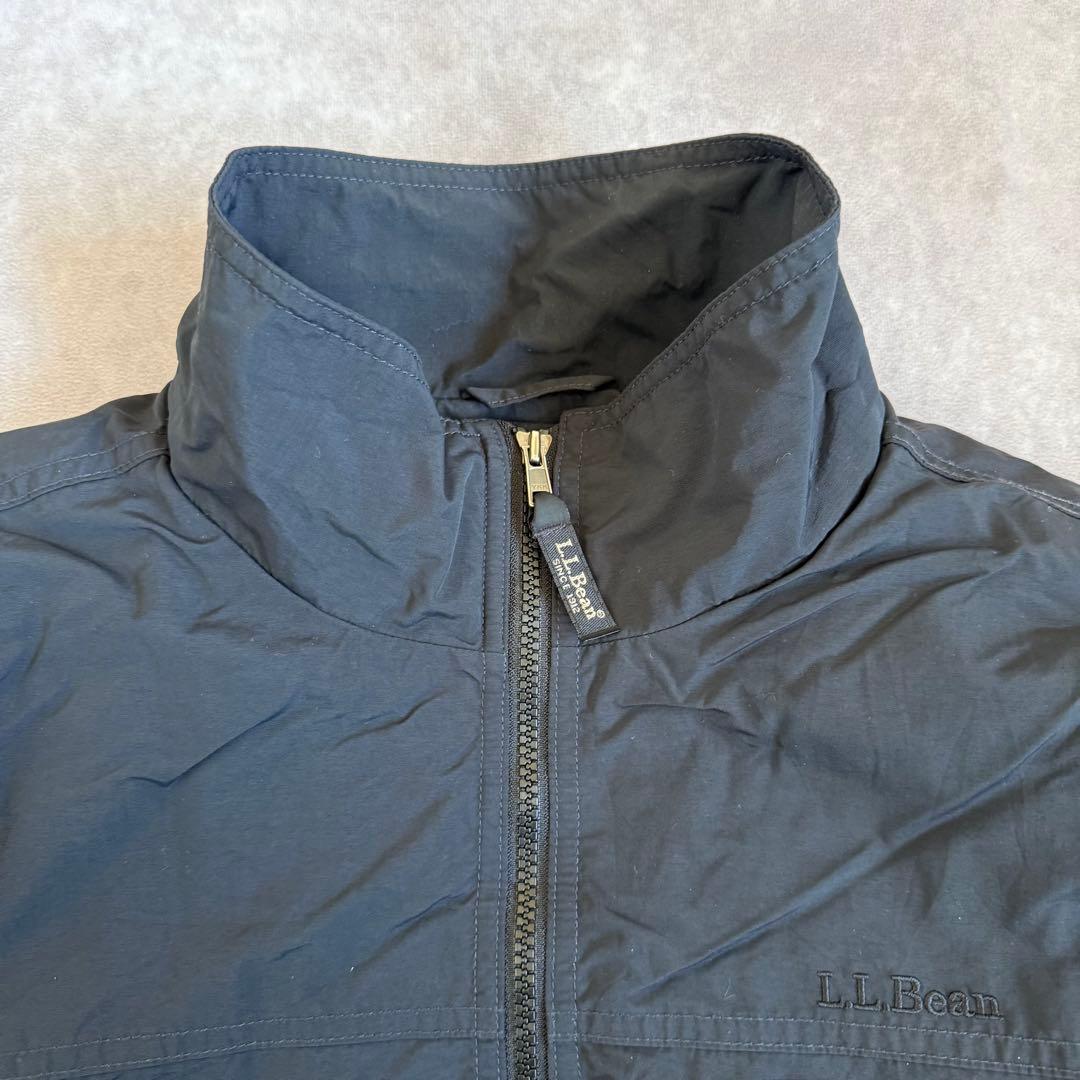 90s エルエルビーン ウォームアップジャケット L ブラック