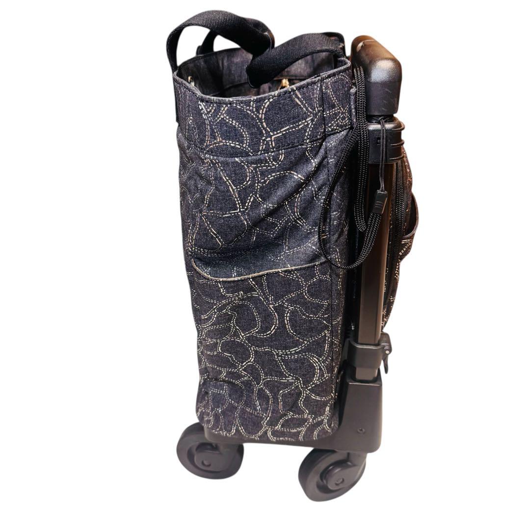 希少 SWANY スワニー キャリーバッグ ショッピングカート ペイズリー柄