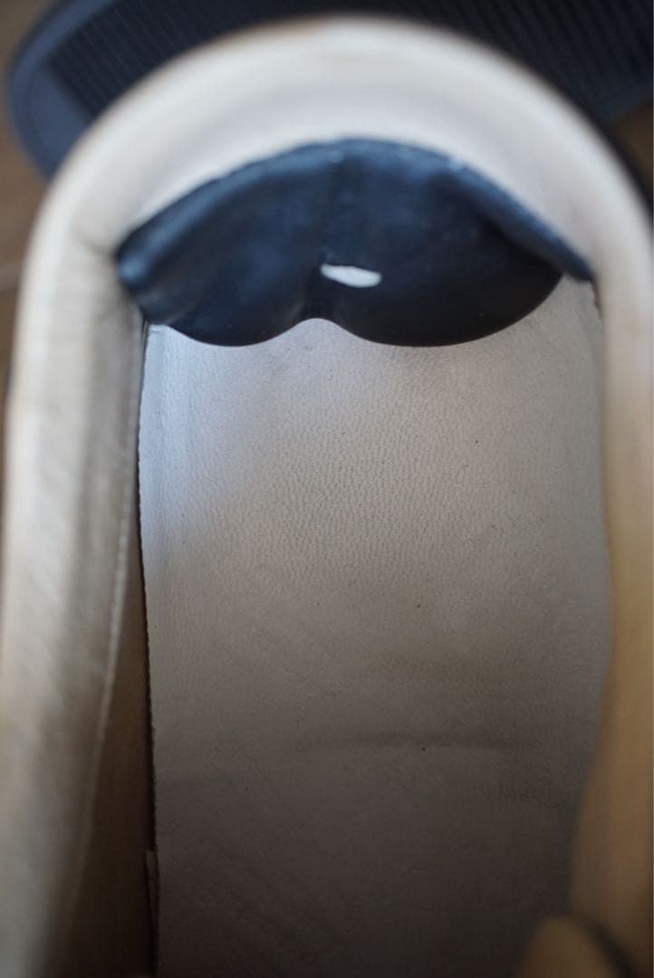 メゾンマルジェラ レザー スニーカー イタリア製 42 黒 エアフォース