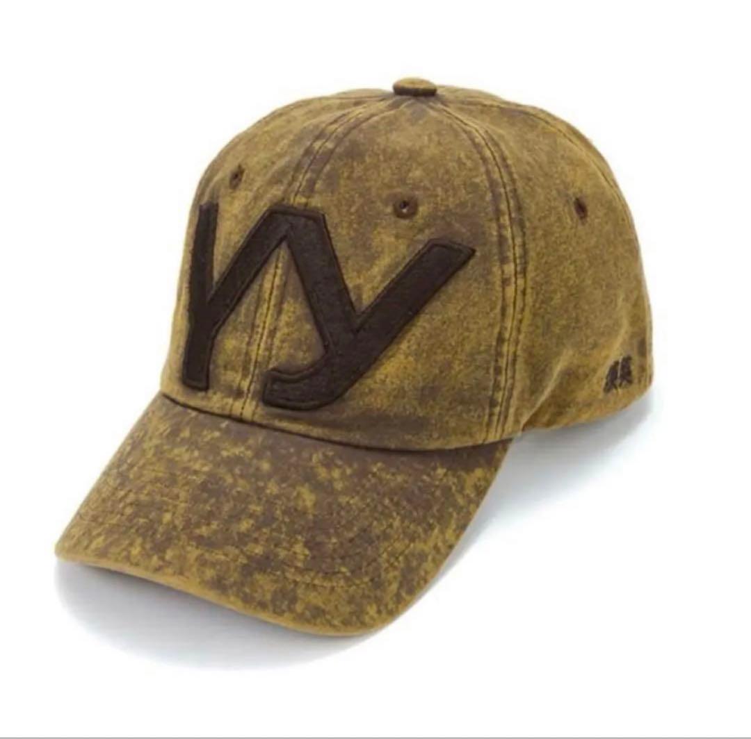 韓国正規品 OPEN YY キャップ YELLOWISH BROWN