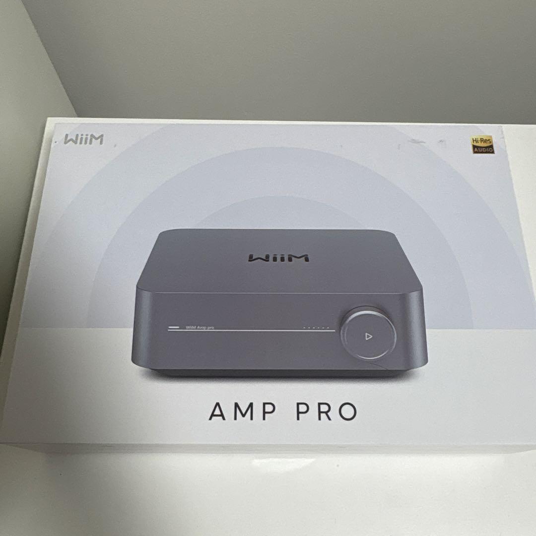 Wiim Amp Pro ストリーミングアンプ ストリーマー ダークグレー