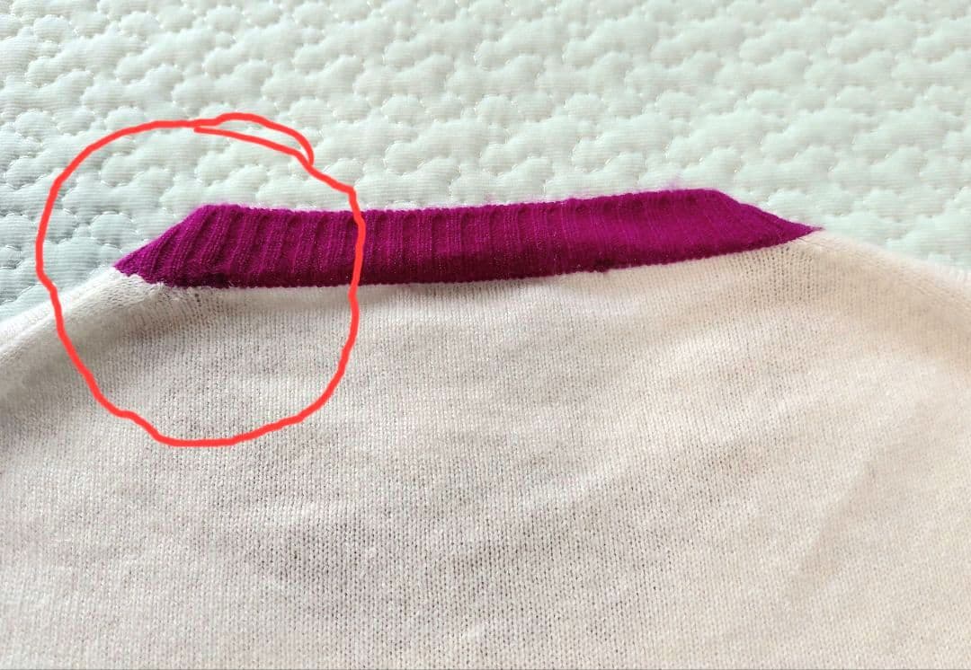 CHANEL ニット セーター ココワッペン [カシミア100%]