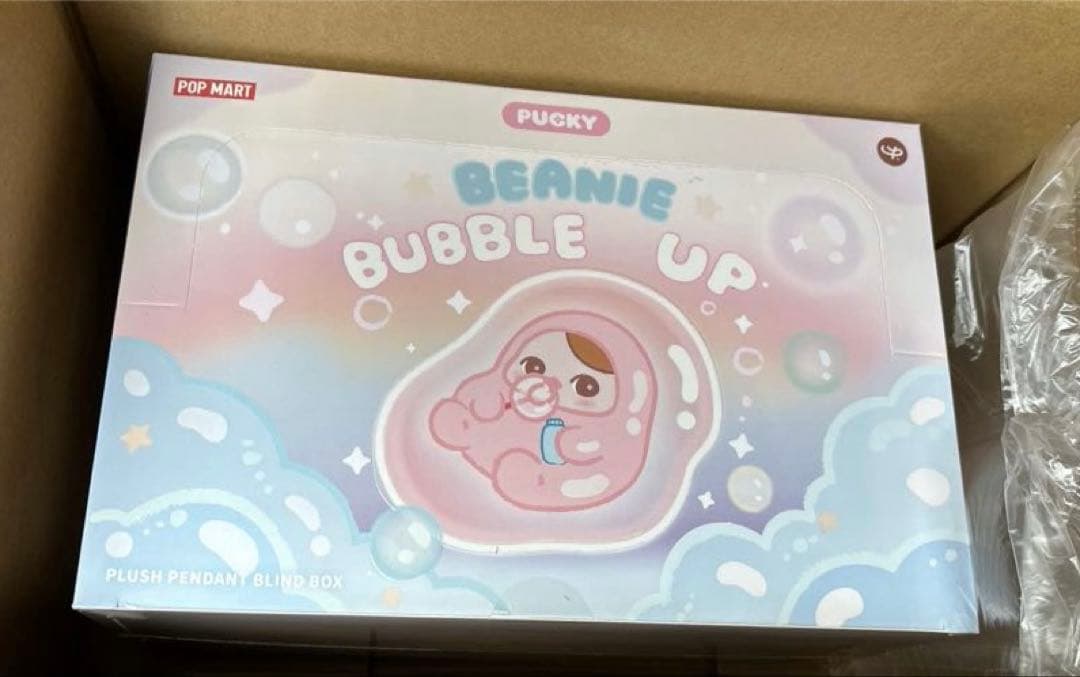 PUCKY BEANIE BUBBLE UP ぬいぐるみ【アソートボックス】