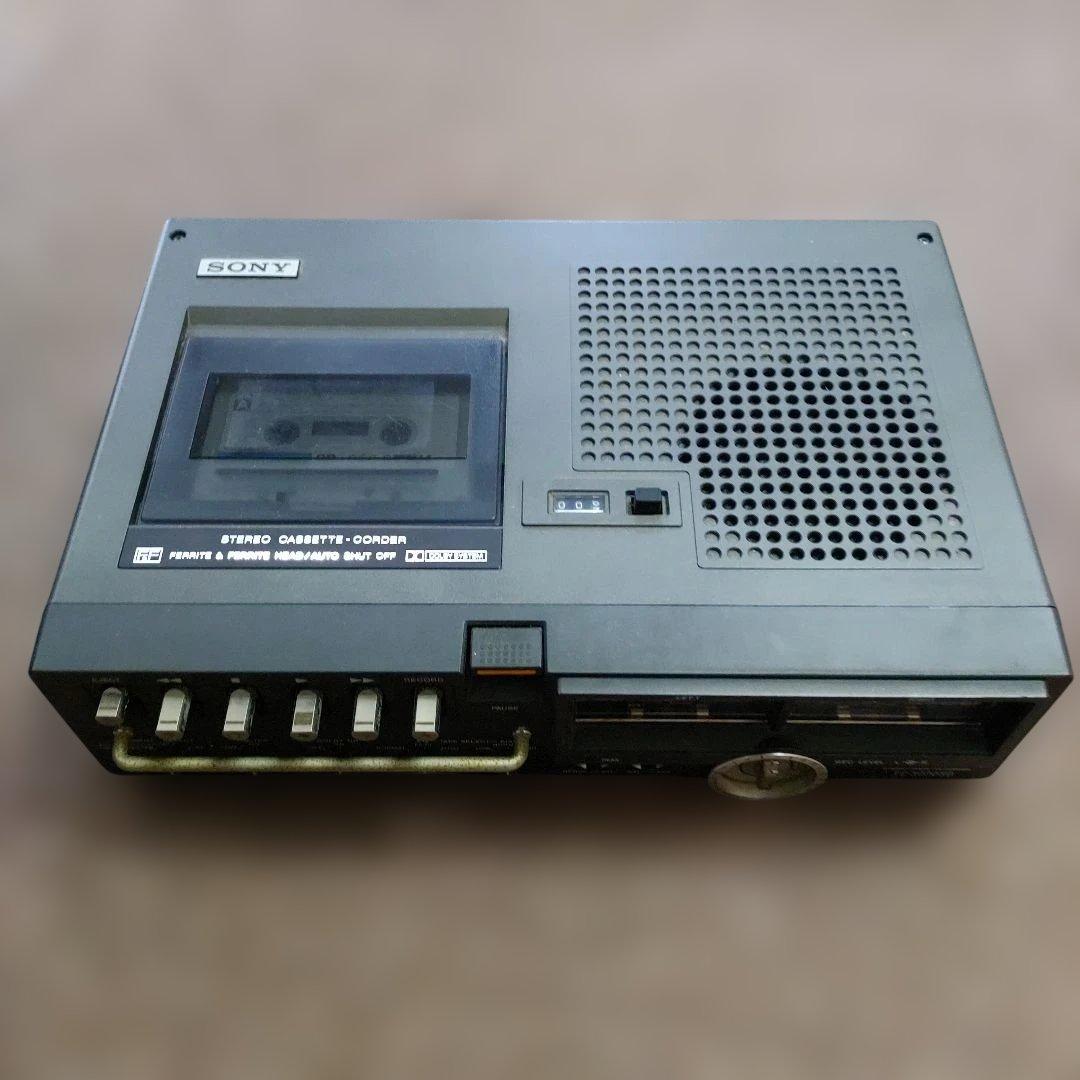 ジャンク品 SONY TC-3000SD ステレオカセットデッキ デンスケ