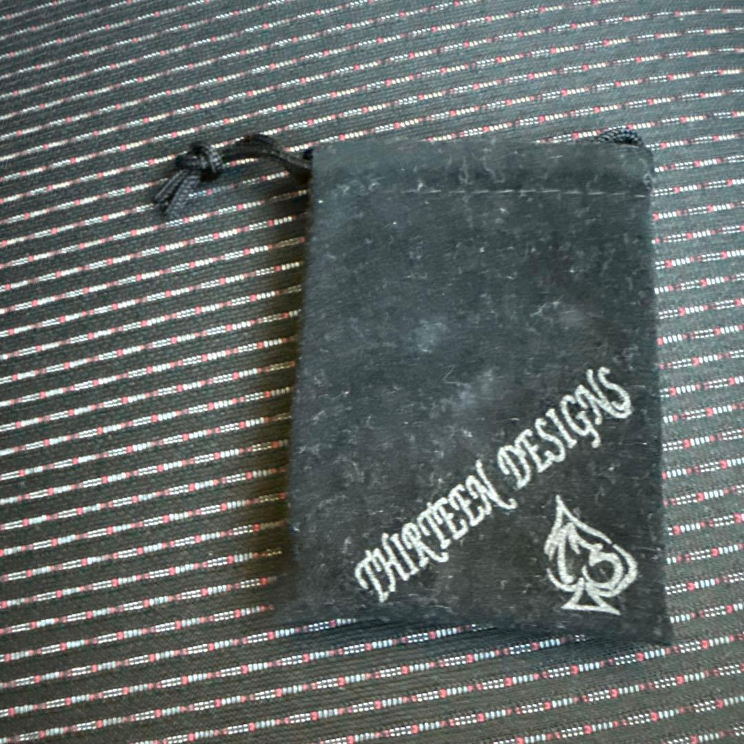 サーティーンデザインズKP-25L4 SKULL スカル　ネックレス